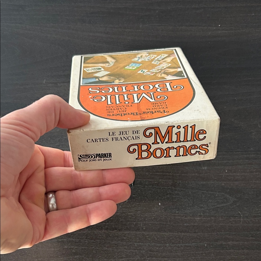 Mille Bornes Card Game - Orange and White. Parker Brothers. 1971 - Picture 8 of 9